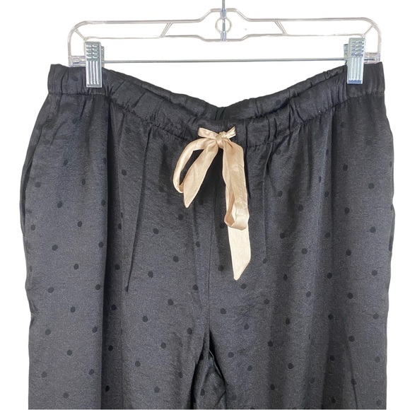 Victoria’s Secret Black Subdued Polkadot Pajama Pants - Picture 3 of 8